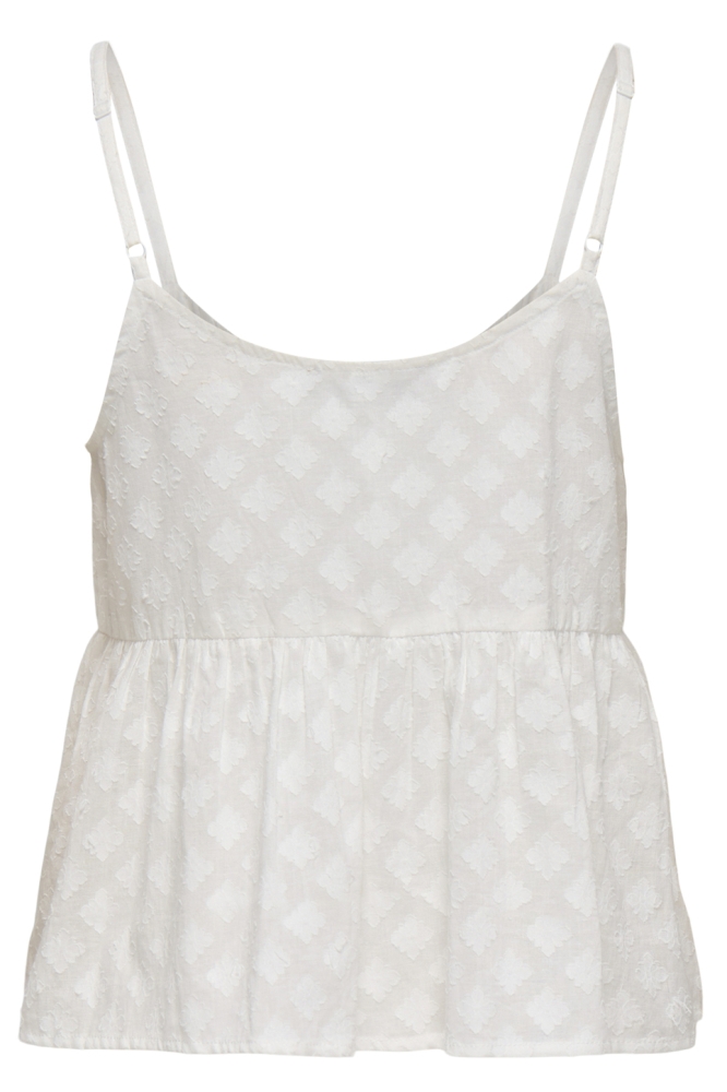 ONLARABELLA S/L TIE TOP OX WVN 15365872 CLOUD DANCER